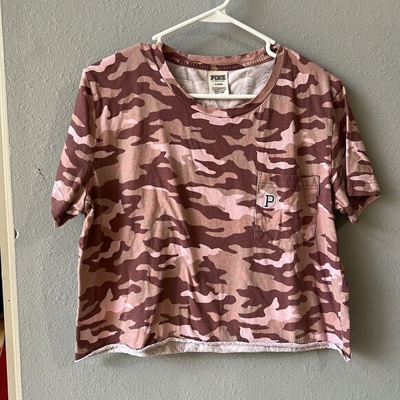 Victoria's Secret Pink Camouflage Top - Picture 2 of 4